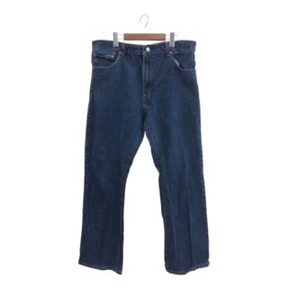 リーバイス(Levi's)のLevi's リーバイス 517 ブーツカット デニムパンツ アメカジ フレア カジュアル ブルー (メンズ W36 L30) 中古 古着 p5884(デニム/ジーンズ)