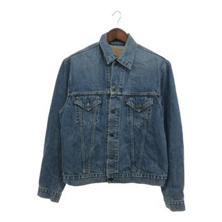 リーバイス(Levi's)のLevi's リーバイス 70500-0475 デニム トラッカージャケット アウター アメカジ カジュアル ブルー (メンズ XL) 中古 古着 P5914(Gジャン/デニムジャケット)