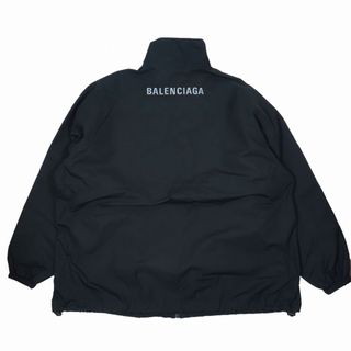 バレンシアガ(Balenciaga)の美品 19AW バレンシアガ ロゴ ジップアップ ジャケット ブルゾン(ブルゾン)