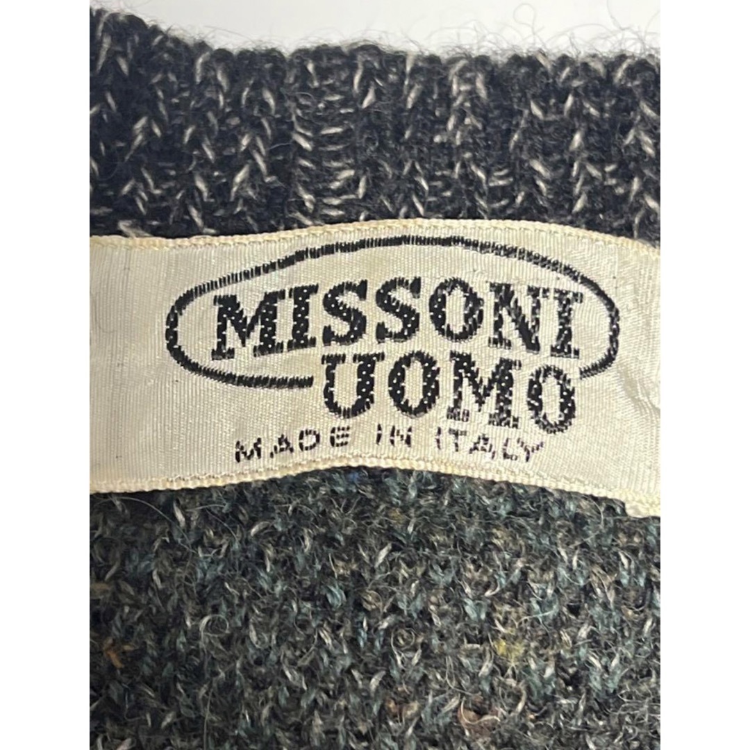 MISSONI(ミッソーニ)の中古　イタリア製　Missoni ミッソーニ　デザインニット　ヴィンテージ メンズのトップス(ニット/セーター)の商品写真