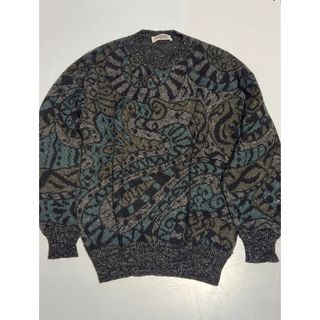 ミッソーニ(MISSONI)の中古　イタリア製　Missoni ミッソーニ　デザインニット　ヴィンテージ(ニット/セーター)