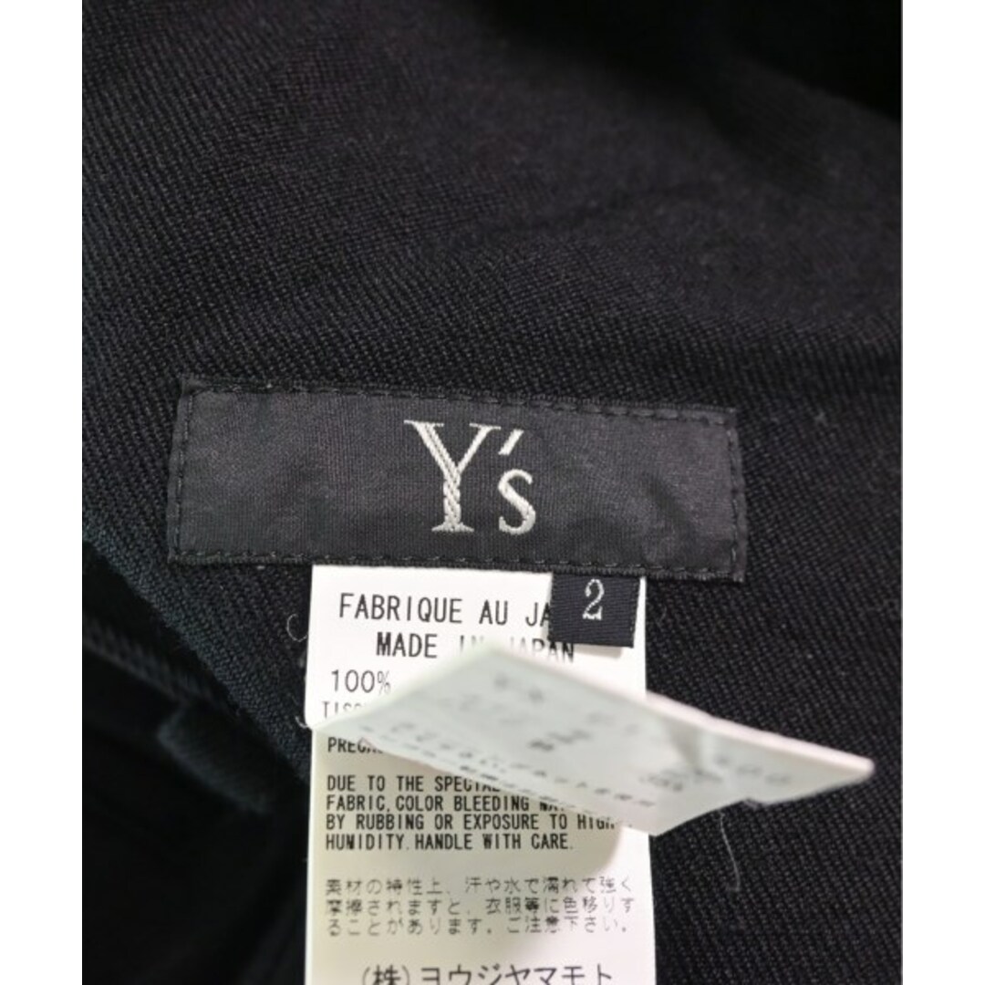 Y's(ワイズ)のY's ワイズ パンツ（その他） 2(S位) インディゴx黒(デニム) 【古着】【中古】 レディースのパンツ(その他)の商品写真