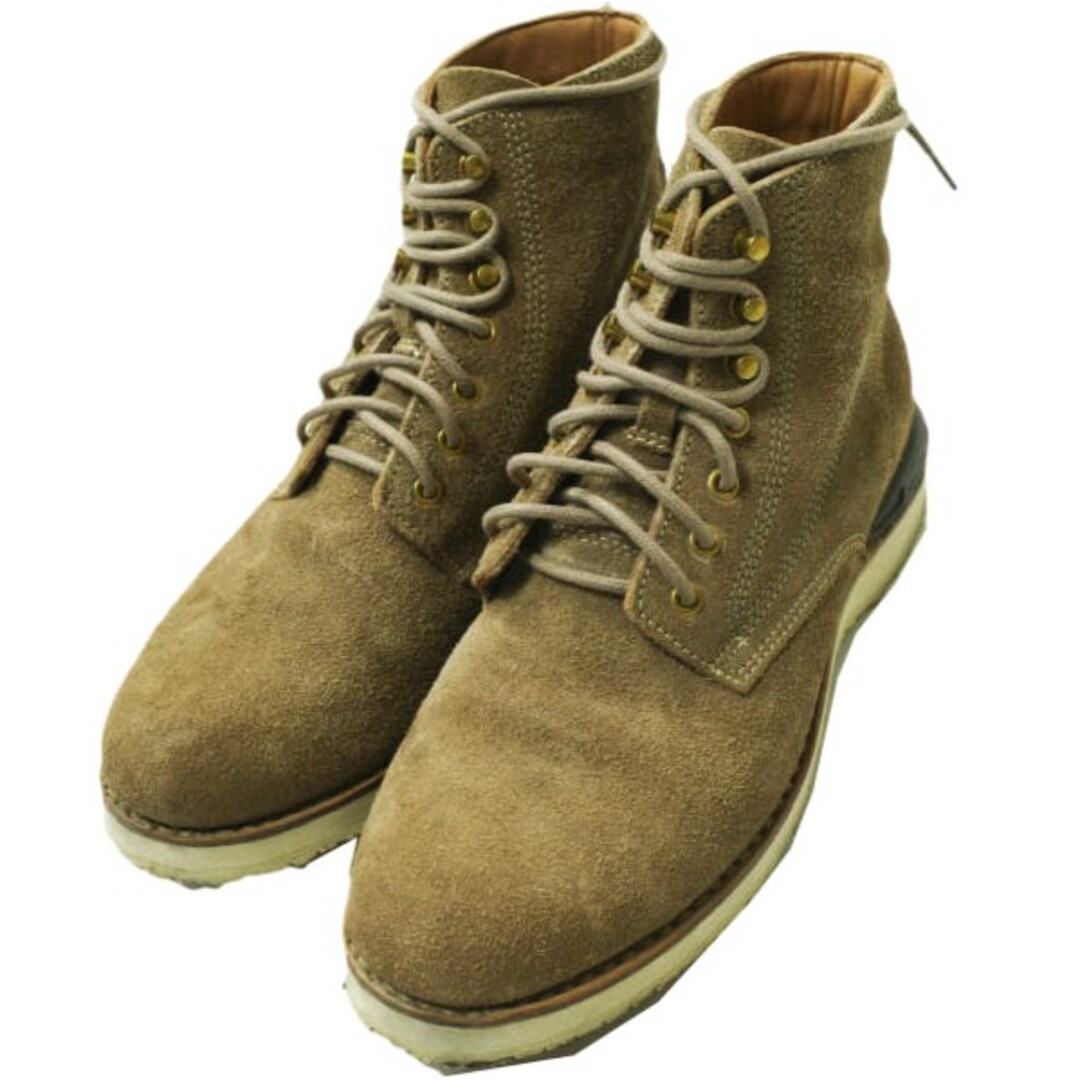 VISVIM(ヴィスヴィム)のvisvim ビズビム VIRGIL BOOTS-FOLK VEGGIE SUEDE バージルブーツ US8(26cm) BROWN ヴィズヴィム スエード レースアップ シューズ【中古】【visvim】 メンズの靴/シューズ(ブーツ)の商品写真