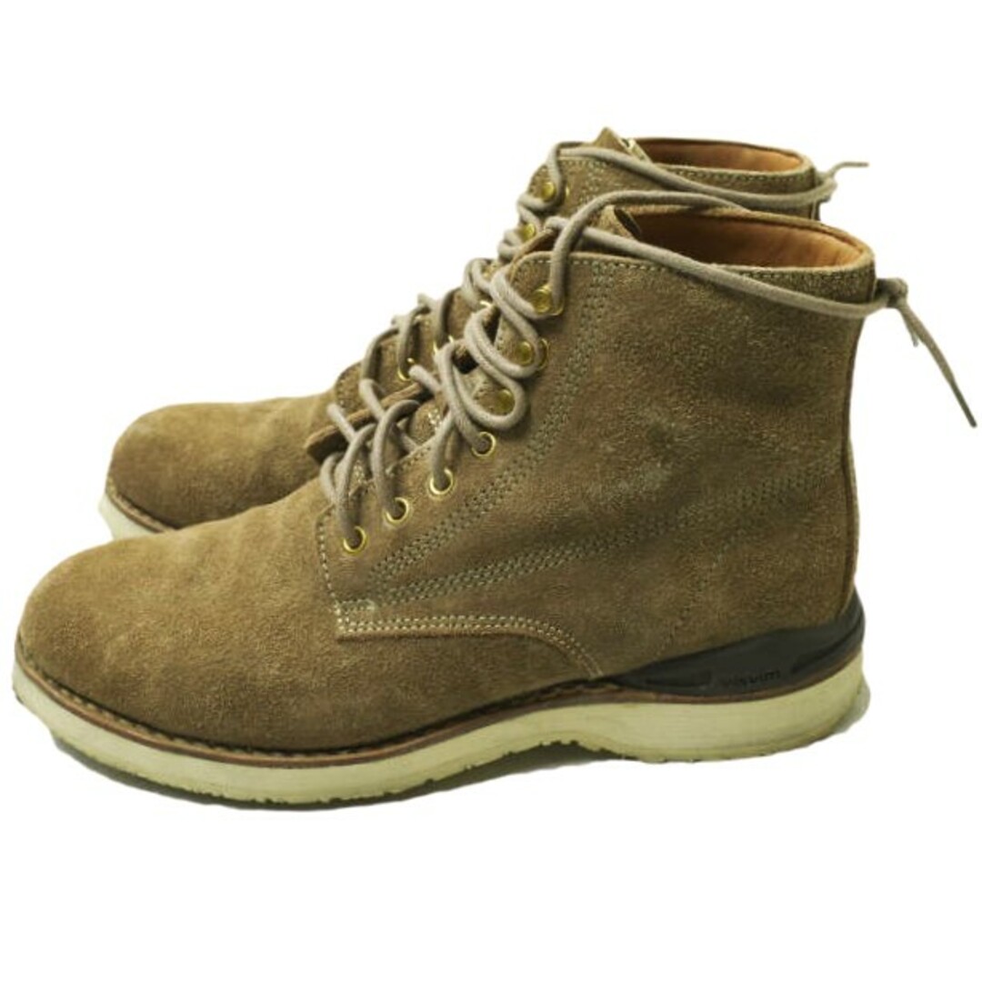 VISVIM(ヴィスヴィム)のvisvim ビズビム VIRGIL BOOTS-FOLK VEGGIE SUEDE バージルブーツ US8(26cm) BROWN ヴィズヴィム スエード レースアップ シューズ【中古】【visvim】 メンズの靴/シューズ(ブーツ)の商品写真