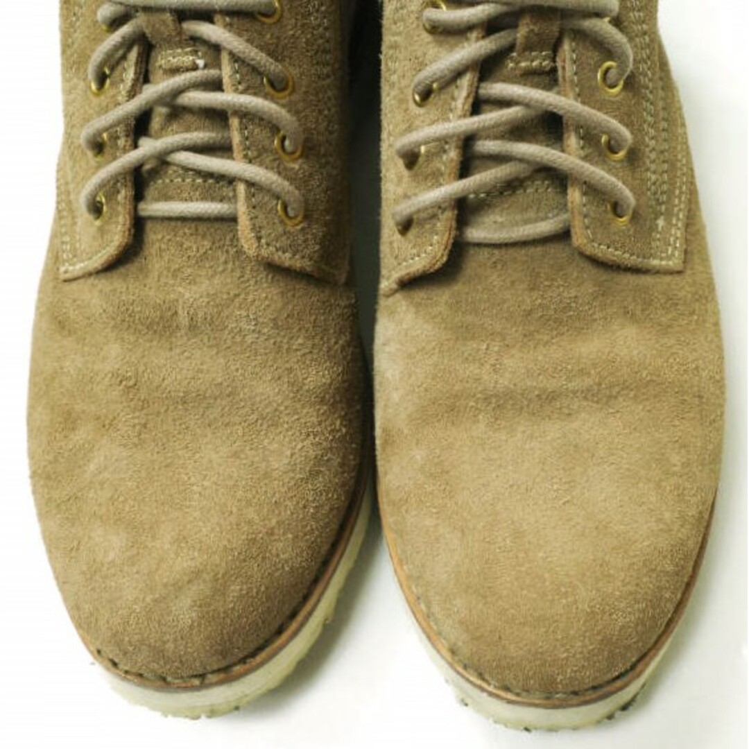 VISVIM(ヴィスヴィム)のvisvim ビズビム VIRGIL BOOTS-FOLK VEGGIE SUEDE バージルブーツ US8(26cm) BROWN ヴィズヴィム スエード レースアップ シューズ【中古】【visvim】 メンズの靴/シューズ(ブーツ)の商品写真