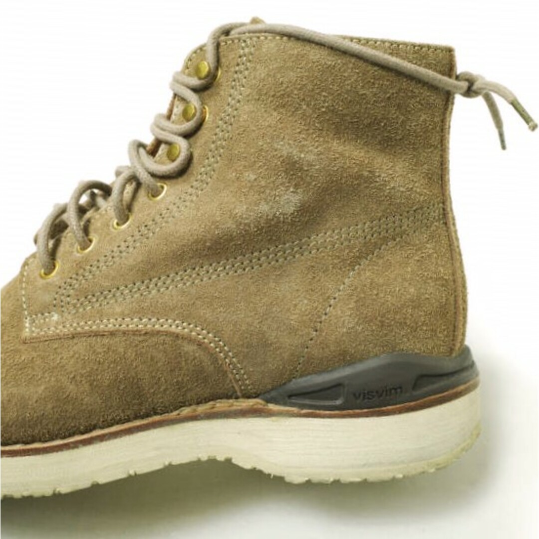 VISVIM(ヴィスヴィム)のvisvim ビズビム VIRGIL BOOTS-FOLK VEGGIE SUEDE バージルブーツ US8(26cm) BROWN ヴィズヴィム スエード レースアップ シューズ【中古】【visvim】 メンズの靴/シューズ(ブーツ)の商品写真