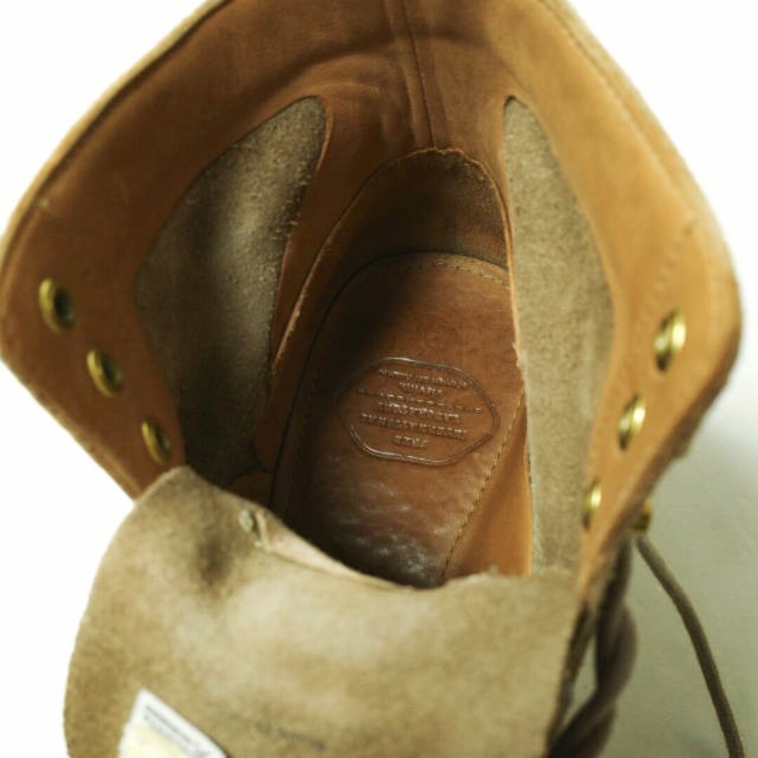 VISVIM(ヴィスヴィム)のvisvim ビズビム VIRGIL BOOTS-FOLK VEGGIE SUEDE バージルブーツ US8(26cm) BROWN ヴィズヴィム スエード レースアップ シューズ【中古】【visvim】 メンズの靴/シューズ(ブーツ)の商品写真