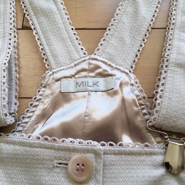 MILK(ミルク)のMＩLK ジャンパースカート レディースのスカート(その他)の商品写真