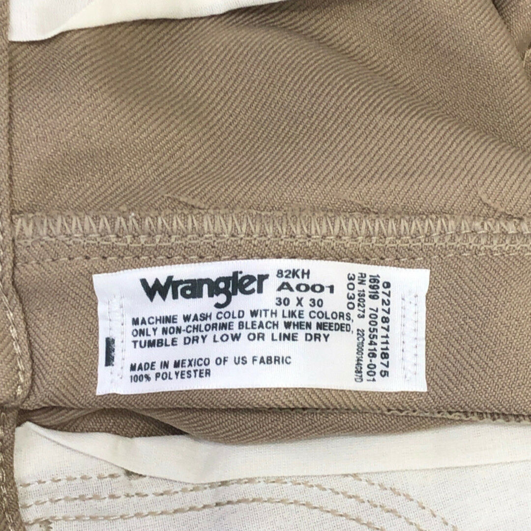 Wrangler(ラングラー)の2000年代～ Wrangler ラングラー ランチャードレスジーンズ ボトムス アメカジ カジュアル ベージュ (メンズ 30×30) 中古 古着 P6048 メンズのパンツ(スラックス)の商品写真