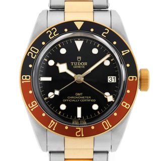 チュードル(Tudor)のチューダー ヘリテージ ブラックベイ GMT 79833MN メンズ 中古(腕時計(アナログ))