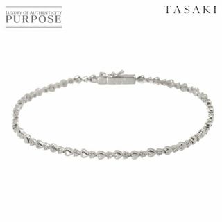 タサキ(TASAKI)のタサキ TASAKI ダイヤ 0.75ct ブレスレット 18cm K18 WG ホワイトゴールド 750 田崎真珠 VLP 90210723(ブレスレット/バングル)