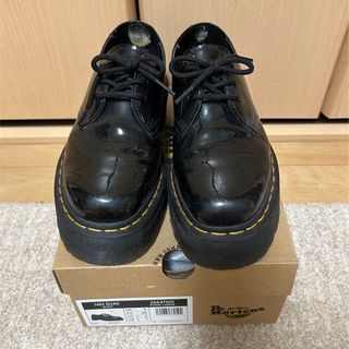 ドクターマーチン(Dr.Martens)のDr martens 厚底3ホール　エナメル(ローファー/革靴)