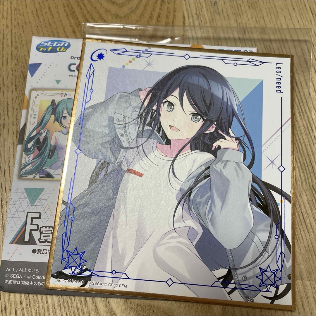 プロセカ セガラッキーくじ ミニ色紙 暁山瑞希 - 書