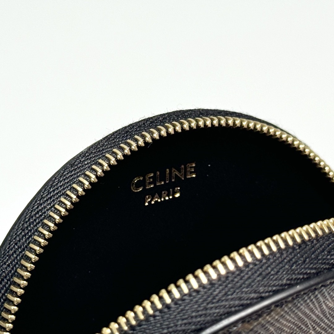 celine - セリーヌ トリオンフ キャンバス ラウンド コインケー ス celine - セリーヌ トリオンフ キャンバス ラウンド コインケー ス