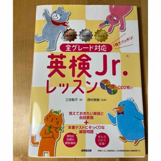 全グレード対応 英検Jr.レッスン　成美堂出版(資格/検定)