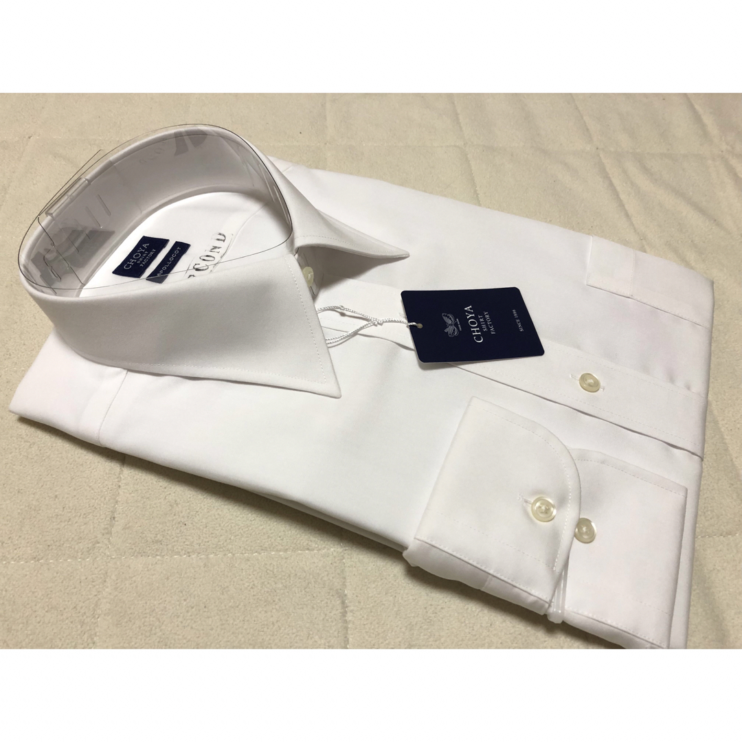 CHOYA SHIRT(チョーヤシャツ)のM539新品CHOYA長袖ワイシャツ綿100％40-82￥9900形態安定 メンズのトップス(シャツ)の商品写真