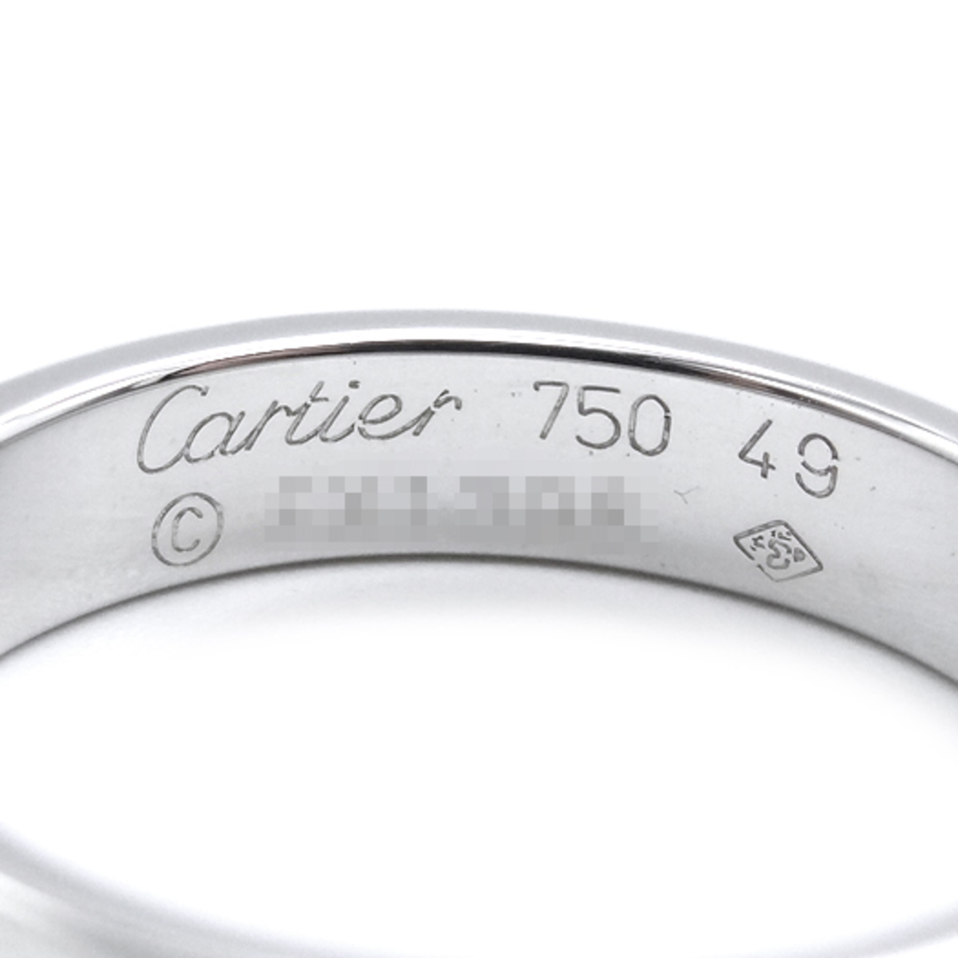 Cartier(カルティエ)のカルティエ ミニラブリング ＃49 約9号 750 K18WG ホワイトゴールド 指輪 ジュエリーCARTIER 横浜BLANC レディースのアクセサリー(リング(指輪))の商品写真