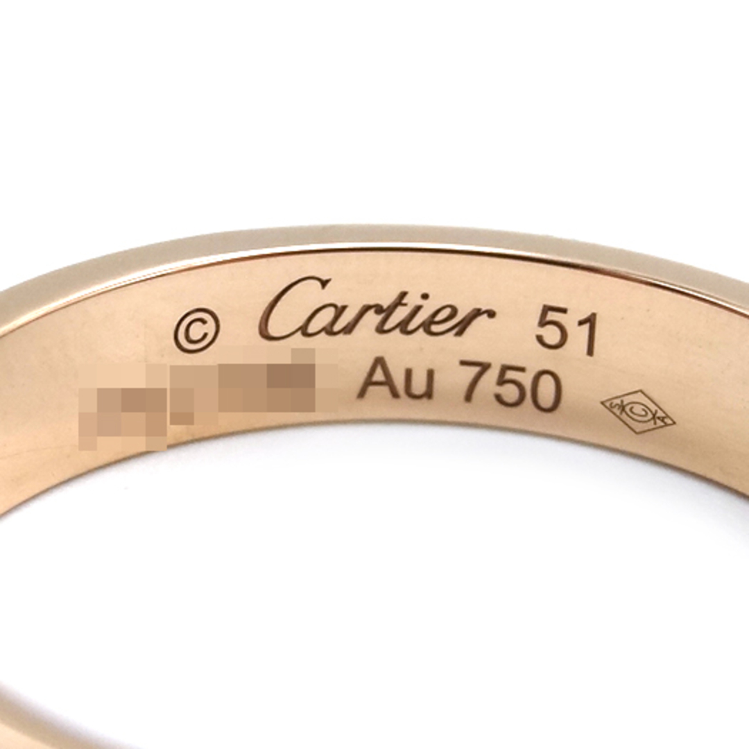 Cartier(カルティエ)のカルティエ ミニラブリング 750 K18PG ピンクゴールド 指輪 ＃51 約11号 ジュエリーCARTIER レディースのアクセサリー(リング(指輪))の商品写真