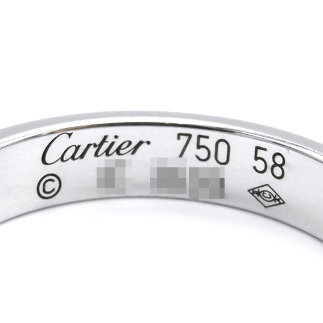 Cartier(カルティエ)のカルティエ ハッピーバースデー リング ＃58 約18号 750 K18 ホワイトゴールド 指輪 ジュエリー CARTIER 横浜BLANC レディースのアクセサリー(リング(指輪))の商品写真