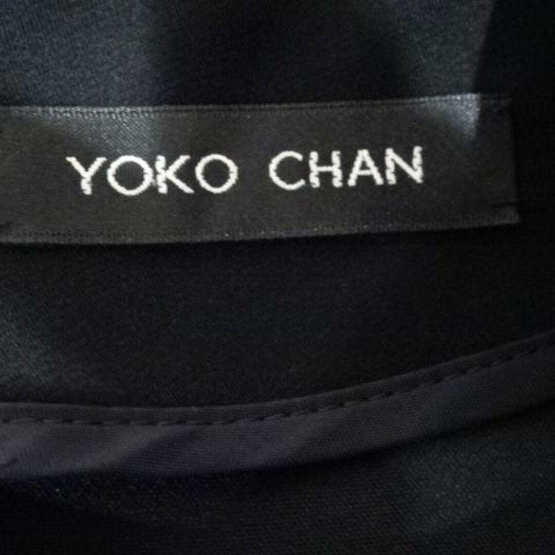 YOKO CHAN - 【美品】YOKO CHANヨーコチャンフリル袖ワンピース 36