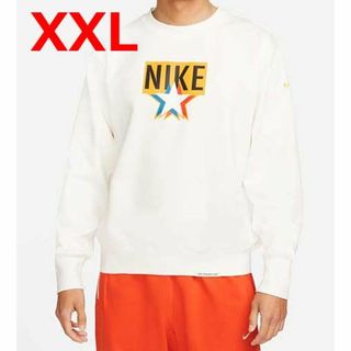 ナイキ(NIKE)のXXL NIKEクルースウェットシャツDH2850-133白スタンダードイシュー(スウェット)