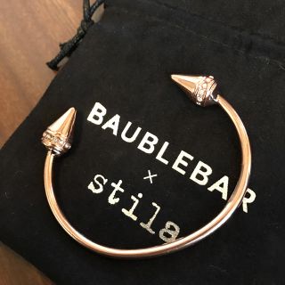 バウブルバー(BaubleBar)のbaublebar ピンクゴールドのバングル(ブレスレット/バングル)