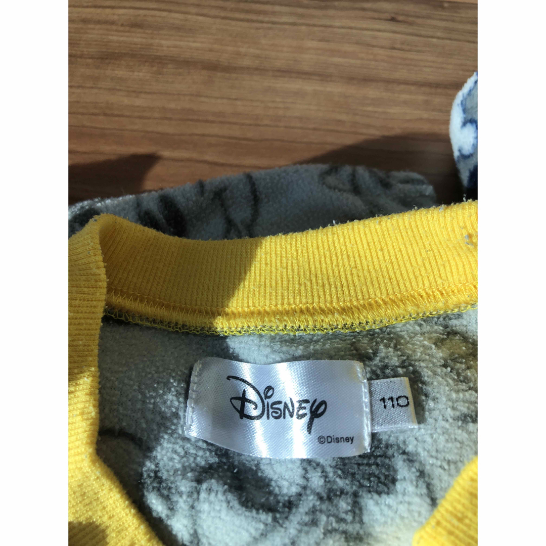 Disney(ディズニー)のディズニー　モコモコ　フリースパジャマ　2点 キッズ/ベビー/マタニティのキッズ服男の子用(90cm~)(パジャマ)の商品写真