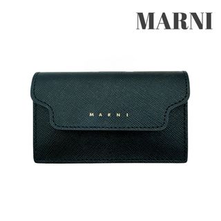 Marni - マルニ MARNI カードケース フラグメントケース プラム グレー