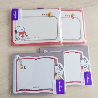 スヌーピー(SNOOPY)のスヌーピーミニメッセージカードセット(その他)