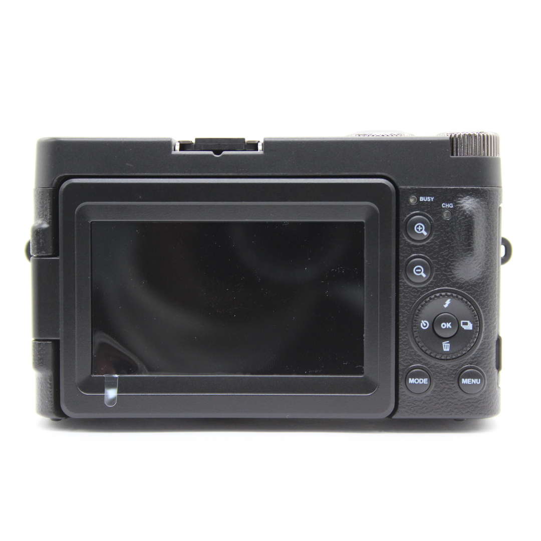 【極美品 返品保証】 【元箱付き】Digital Camera DC101 ブラック 4K Cmos 16x バッテリー付き コンパクトデジタルカメラ  s6157 スマホ/家電/カメラのカメラ(コンパクトデジタルカメラ)の商品写真