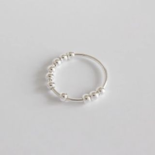 [Sterling silver]Ball Ring デザインリング　13号(リング(指輪))