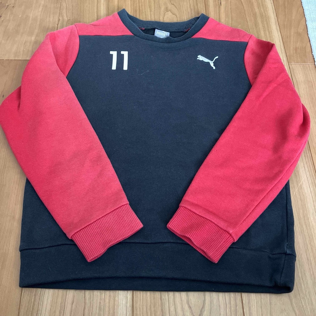 PUMA(プーマ)のPUMA トレーナー140 キッズ/ベビー/マタニティのキッズ服男の子用(90cm~)(Tシャツ/カットソー)の商品写真