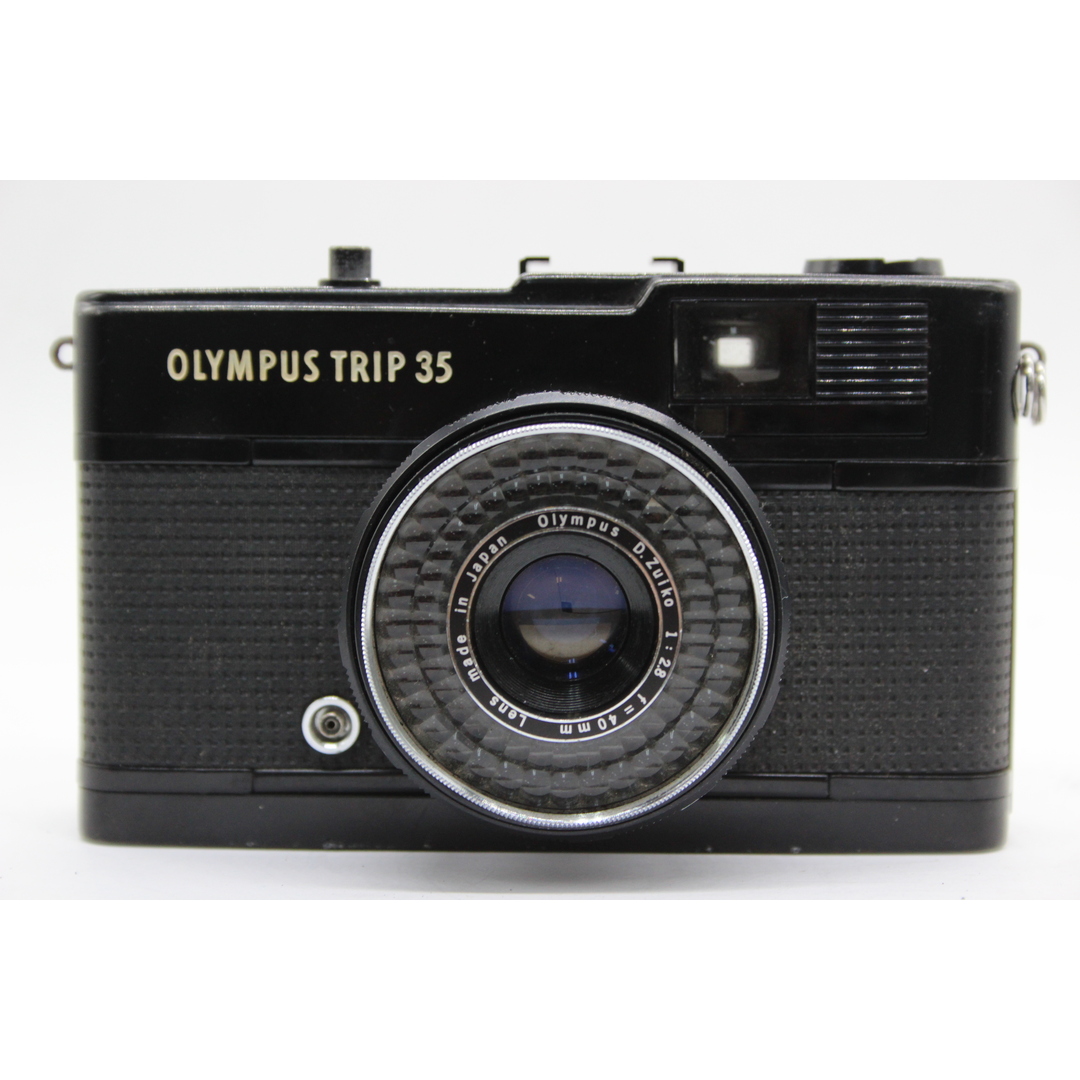 【返品保証】 オリンパス Olympus TRIP 35 ブラック D Zuiko 40mm F2.8 コンパクトカメラ  s6162 スマホ/家電/カメラのカメラ(フィルムカメラ)の商品写真