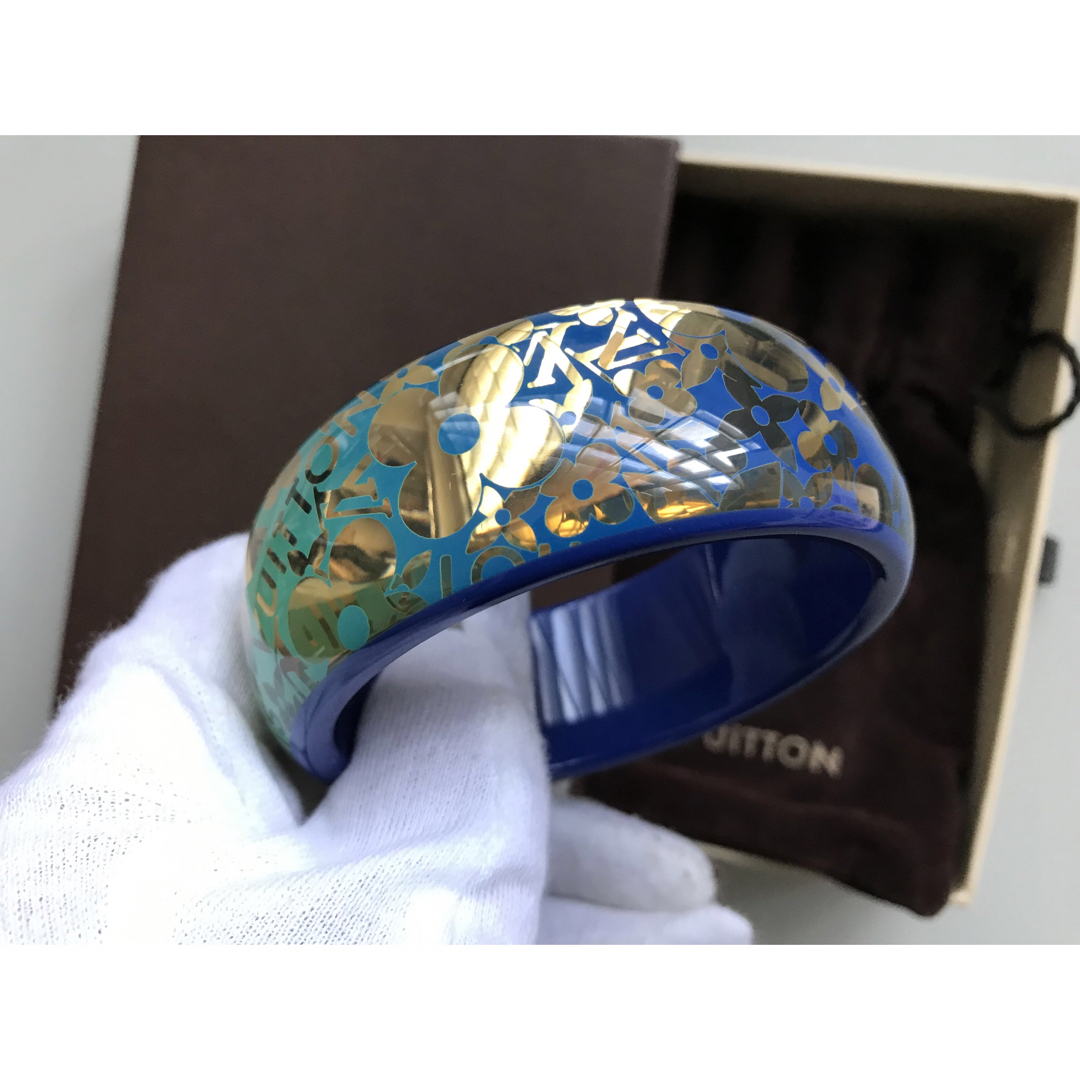 LOUIS VUITTON(ルイヴィトン)の良品 ルイヴィトン バングル ブレスレット メンズのアクセサリー(バングル/リストバンド)の商品写真