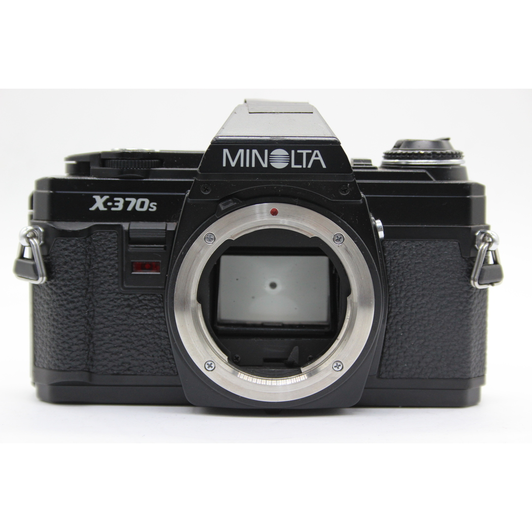 【返品保証】 ミノルタ Minolta X-370s ブラック MD ZOOM 35-70mm F3.5 ボディレンズセット  s6165 スマホ/家電/カメラのカメラ(フィルムカメラ)の商品写真
