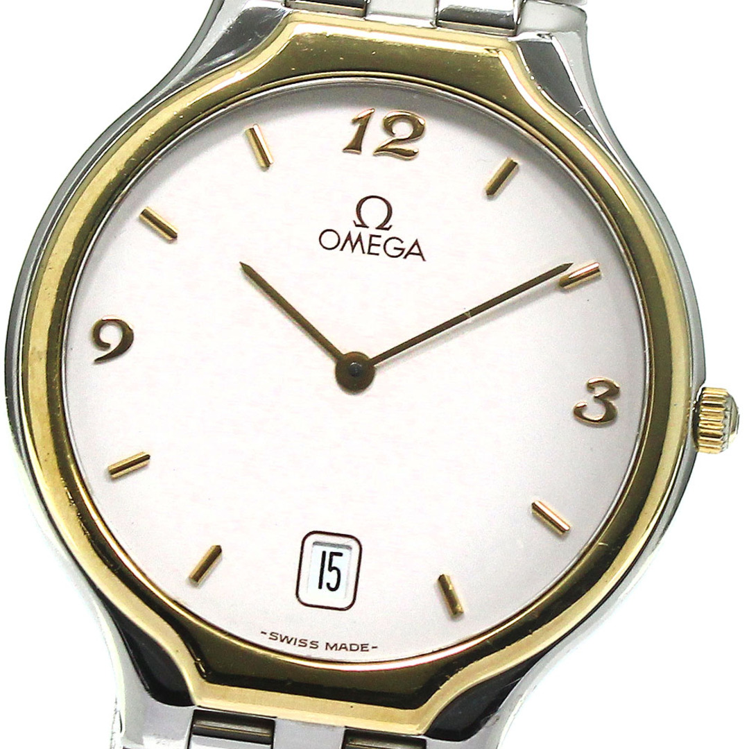 OMEGA(オメガ)のオメガ OMEGA デビル YGベゼル デイト クォーツ メンズ _795343 メンズの時計(腕時計(アナログ))の商品写真