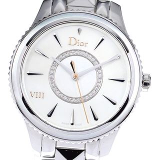 SS×SS文字盤色☆訳あり ★保証書付き【Dior】ディオール モンテーニュ Dior VIII CD151111M001 クォーツ レディース_722233【ev20】