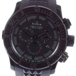 エドックス(EDOX)のエドックス EDOX 10221-37N3-NIGD3 クロノオフショア1 日本限定 クォーツ メンズ 良品 箱・保証書付き_795929(腕時計(アナログ))