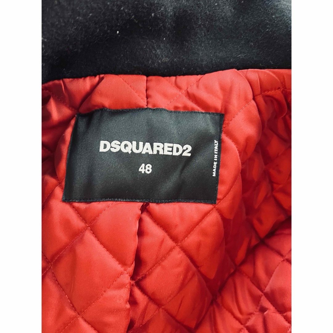 D2ディースクエアードカシミアトレンチコート48 メンズのジャケット/アウター(トレンチコート)の商品写真
