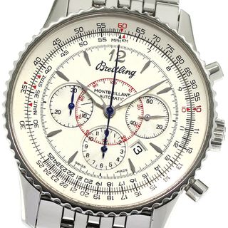 ブライトリング(BREITLING)のブライトリング BREITLING A41370 ナビタイマー モンブリラン クロノグラフ 自動巻き メンズ 良品 _793017(腕時計(アナログ))