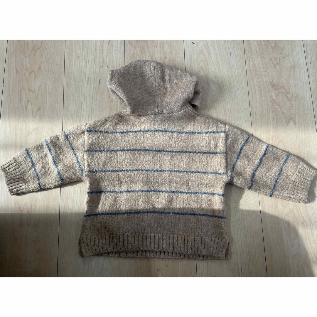 babyGAP(ベビーギャップ)のZARAベイビー　ニット　80サイズ キッズ/ベビー/マタニティのベビー服(~85cm)(ニット/セーター)の商品写真