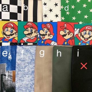 マリオ　巾着　ランチョンマット  上靴入れ　ゲーム(外出用品)