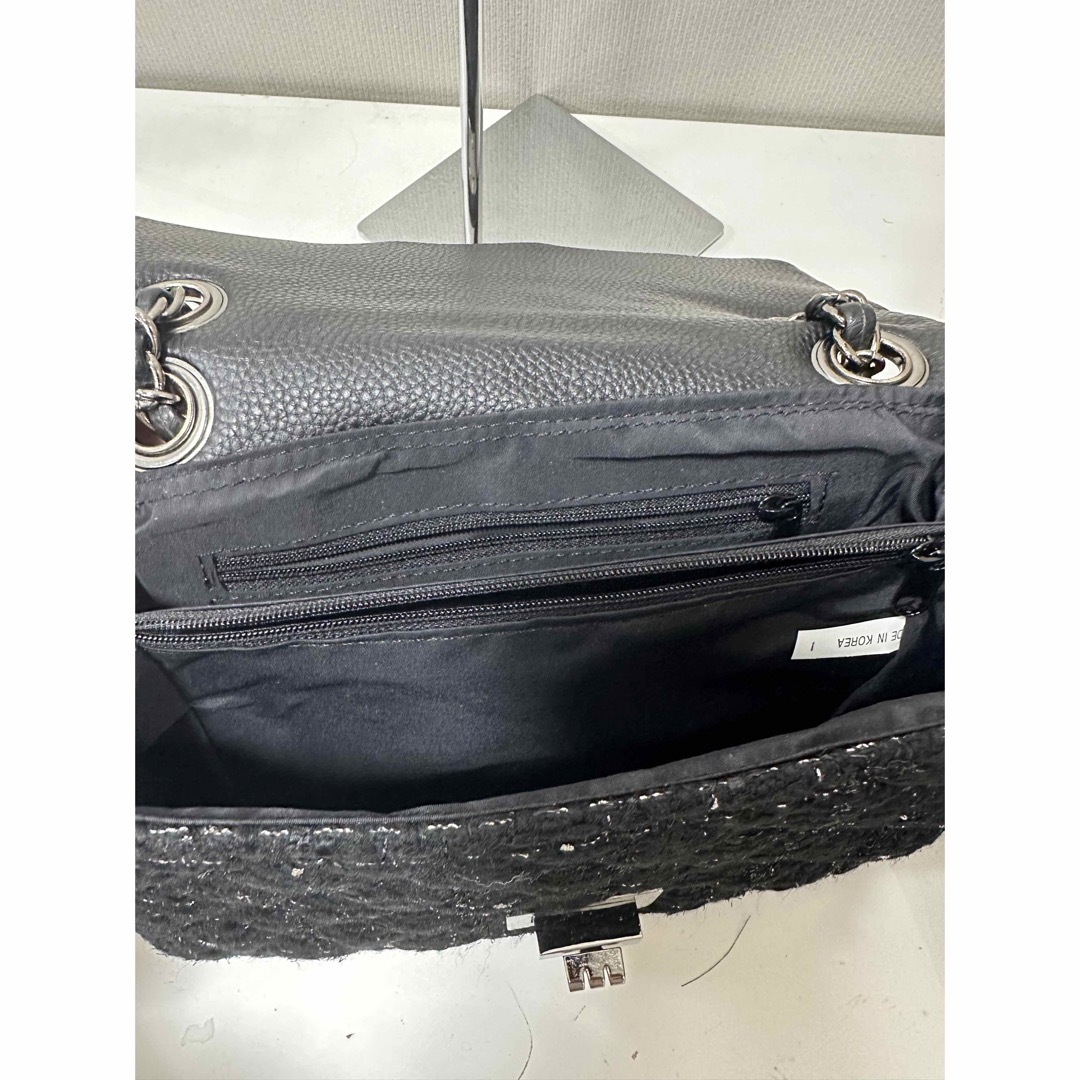 ツイードチェーンバッグ　アウトレット品 レディースのバッグ(トートバッグ)の商品写真