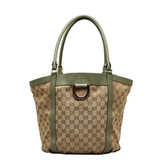 グッチ(Gucci)のグッチ GGキャンバス アビー ハンドバッグ トートバッグ 211982 キャンバス レディース GUCCI 【1-0126151】(ハンドバッグ)