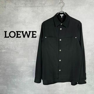 ロエベ(LOEWE)の『LOEWE』 ロエベ (37) レザーパッチ シャツ(シャツ)