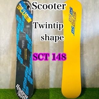 スクーター(Scooter)のScooter スノーボード　twintip 148cm スクーター　レディース(ボード)