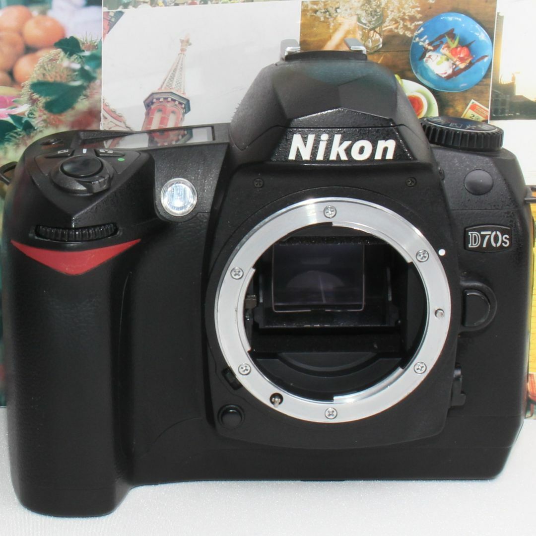 ☆Wi-Fiでスマホへ☆コンパクトで可愛い♬ Nikon D80レンズセットカメラ