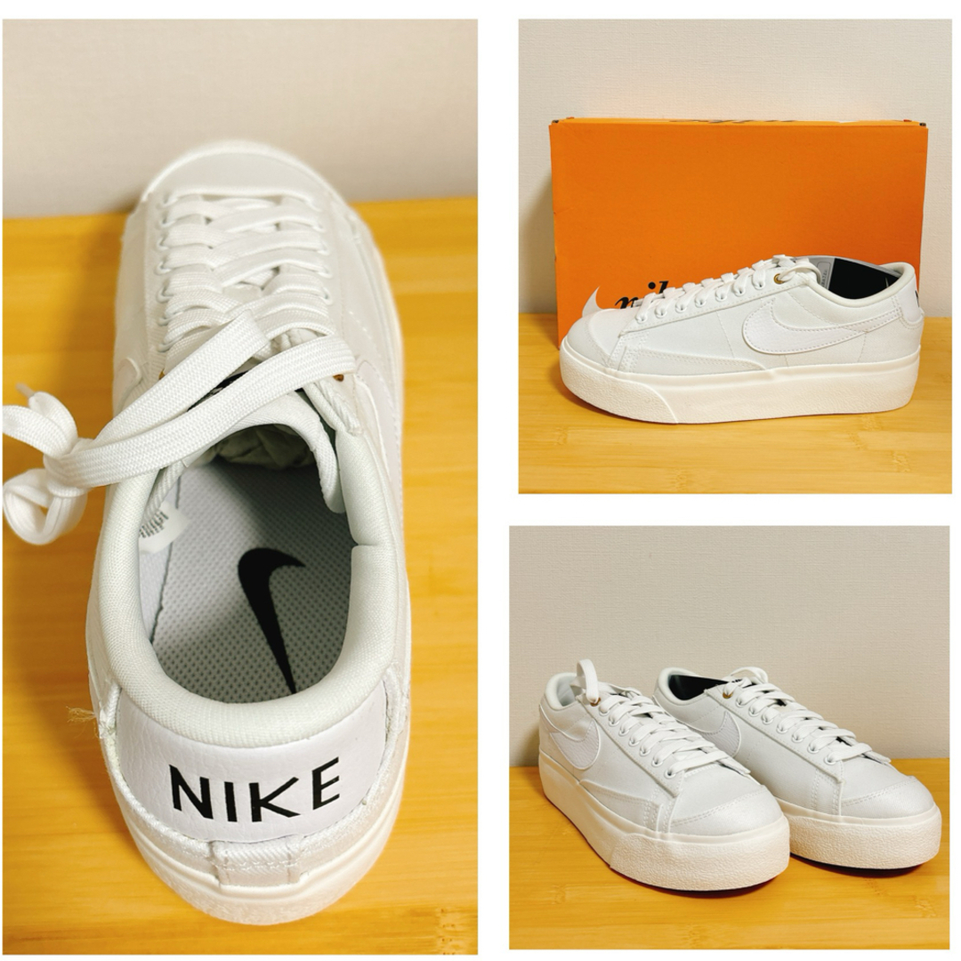 NIKE(ナイキ)の新品　ナイキ ブレーザー LOW プラットフォーム キャンバス レディースの靴/シューズ(スニーカー)の商品写真