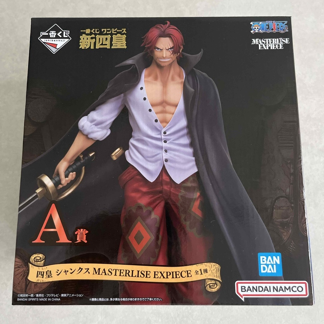 ONE PIECE(ワンピース)のONE PIECE 一番くじ　新四皇　フィギュア　シャンクス ハンドメイドのおもちゃ(フィギュア)の商品写真