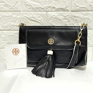 トリーバーチ(Tory Burch)の★トリーバーチ★ショルダーバッグ/斜め掛け ブラック ゴールド金具 チェーン(ショルダーバッグ)